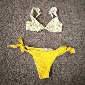 Abercrombie & Fitch Vibrant Yellow Swim Bottom